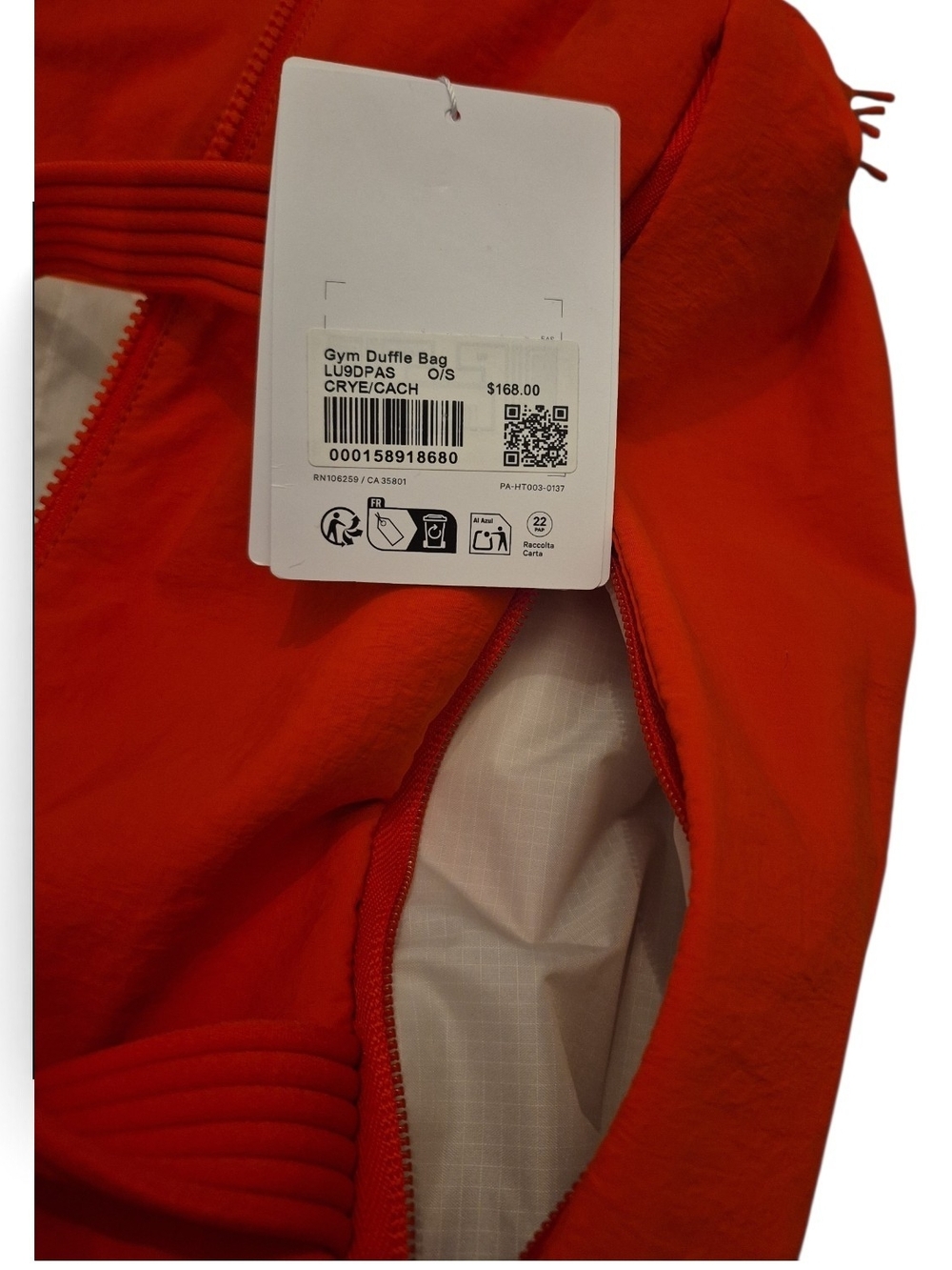 lululemon athletica Vibrant Red Tote - Picture 3 of 8